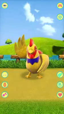 Talking Chicken android App screenshot 3