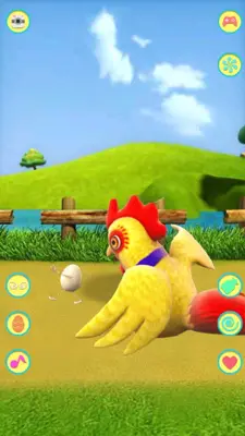 Talking Chicken android App screenshot 5